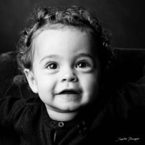 portrait enfant noir et blanc aix en provence